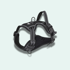 No-pull reflective dog harness with adjustable straps