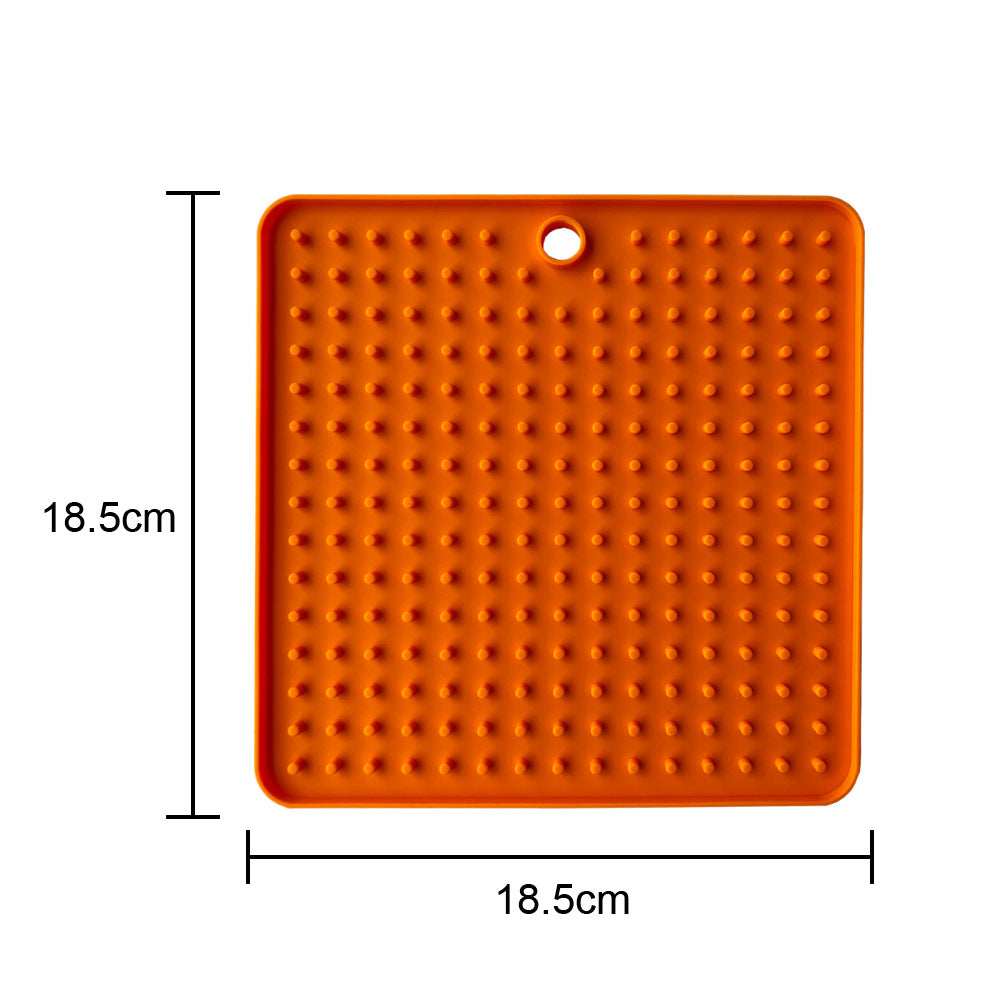 Pet lick mat and slow feeder for dogs and cats — view 6