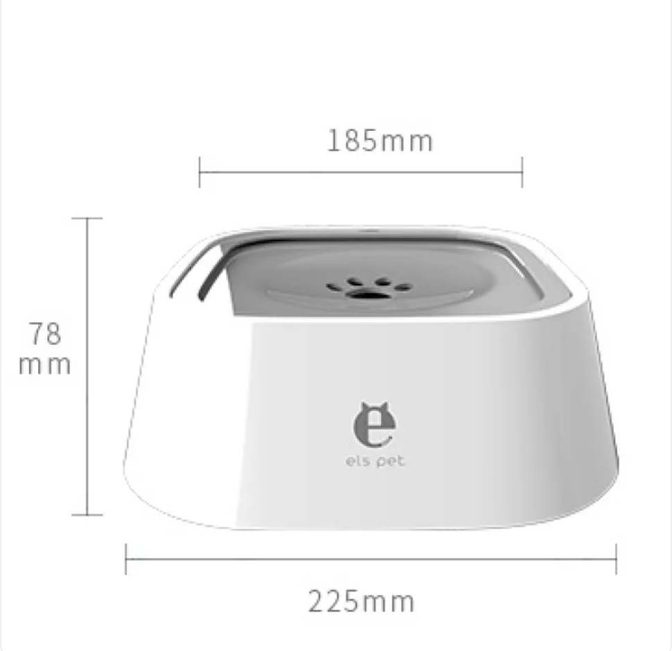 No-spill non-slip pet bowl for dogs and cats — view 3