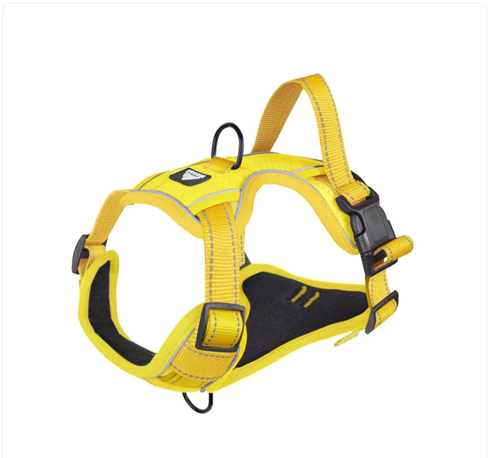 No-pull reflective dog harness with adjustable straps — view 21