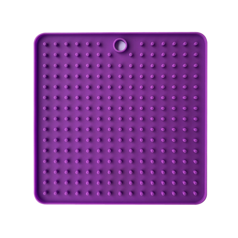 Pet lick mat and slow feeder for dogs and cats — view 4