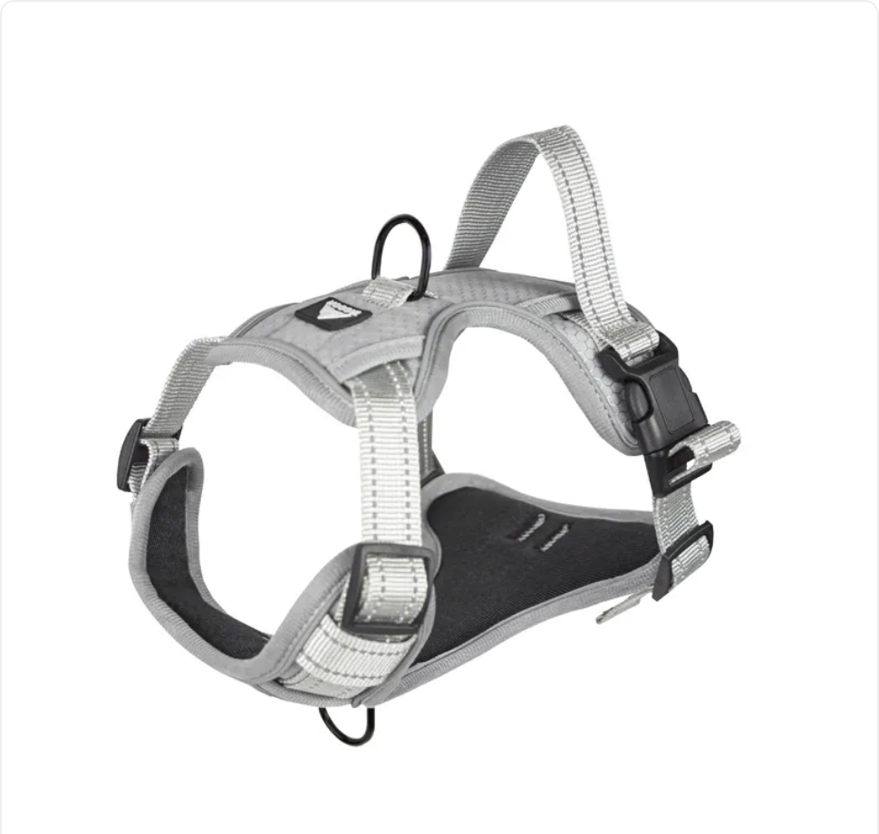 No-pull reflective dog harness with adjustable straps — view 10